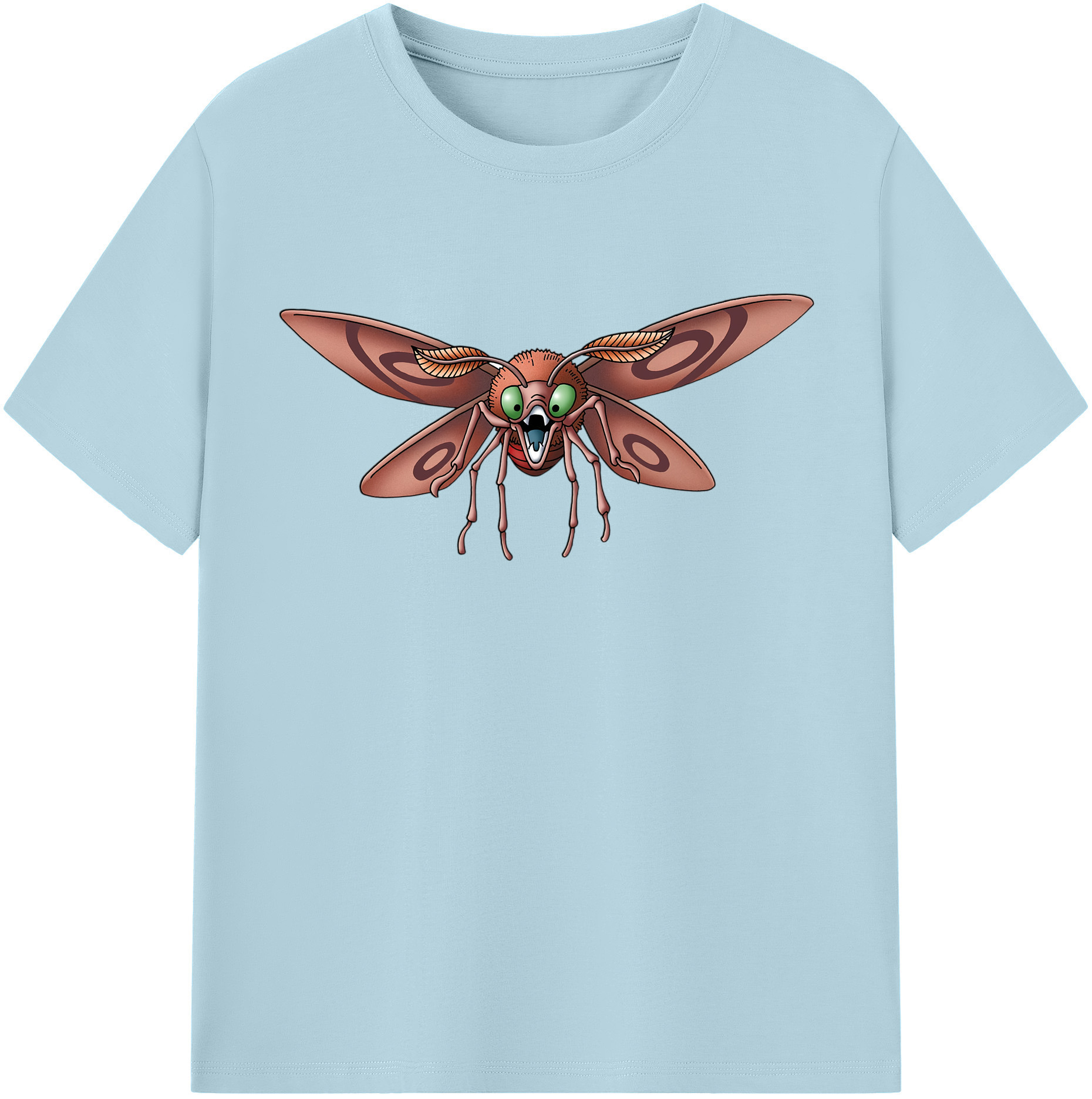 （画像用） ドラゴンクエスト Doragon Kuesuto Dragon Quest 綿100％半袖Tシャツ（フロントプリント）